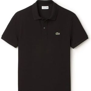 Black Lacoste Polo Slim Fit - Size 5 or Large